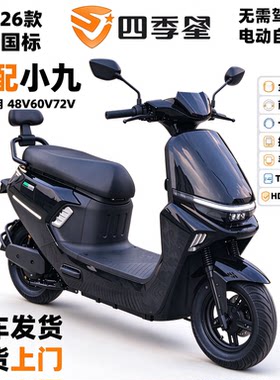 四季星新国标可上牌电动车