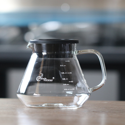 AFEDEWINNER手冲咖啡云朵壶玻璃