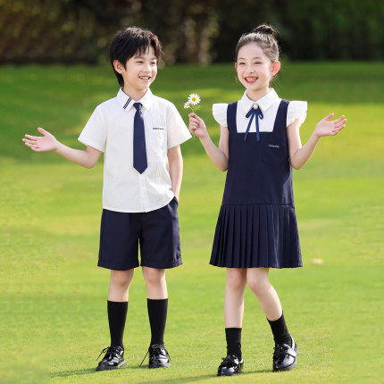 小学生六一儿童节演出服大合唱表演舞蹈服小学生毕业拍照班服夏季