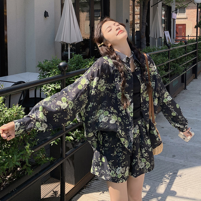 新款现货爆款套装柔软的天丝夏季欧版休闲装女