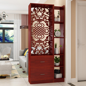 屏风隔断客厅新中式 简约现代实木家用门厅网红遮挡进门入户玄关柜