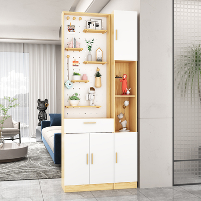 屏风隔断客厅简约现代实木玄关柜