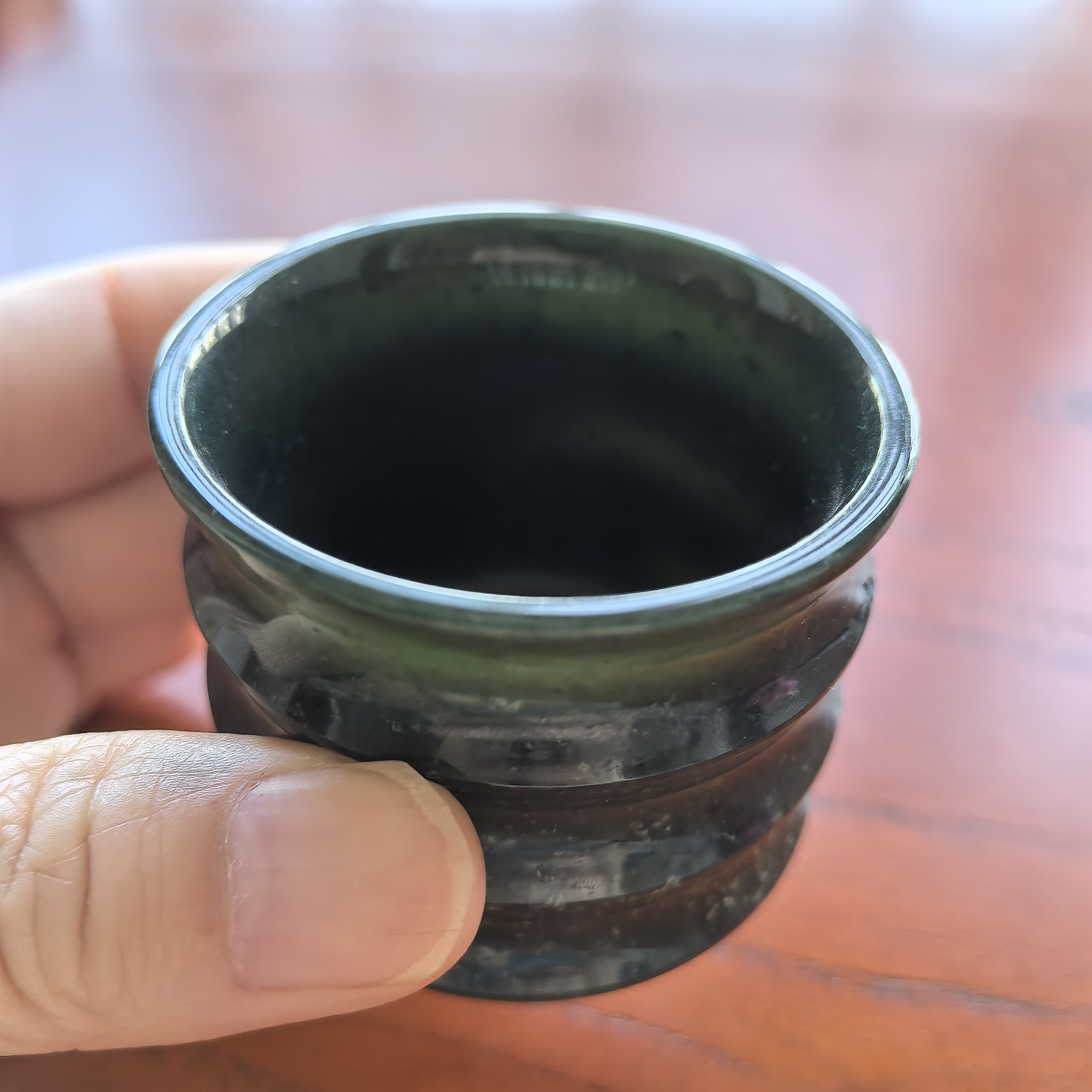 天然玉石和田玉茶杯茶碗青玉杯子细料功夫茶杯酒杯茶具