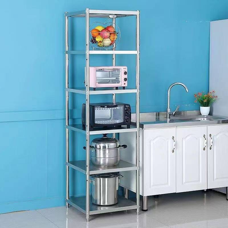 家用厨房加厚不锈钢置物架