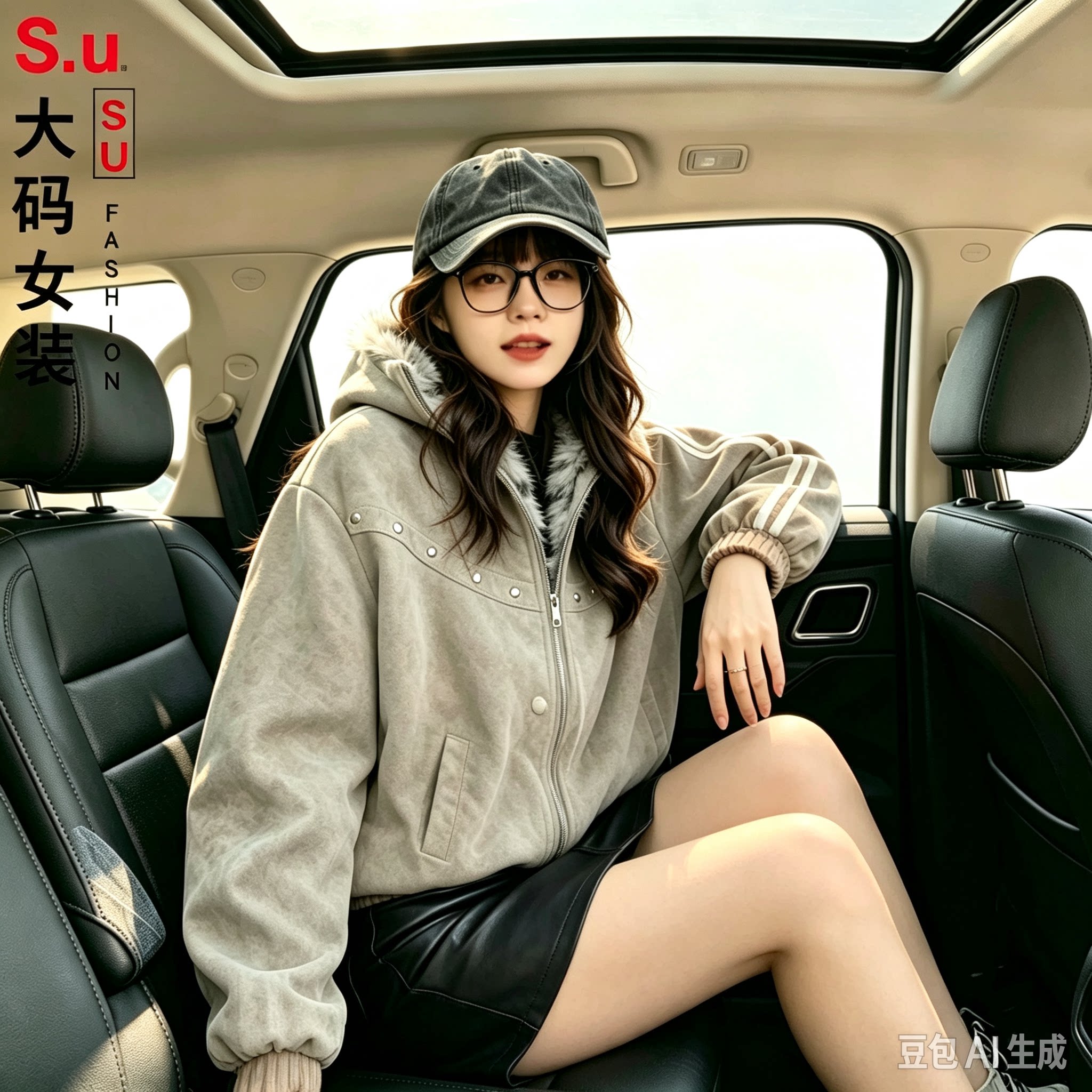 大码美式复古字母印花棒球服外套女春秋新款宽松休闲运动风上衣