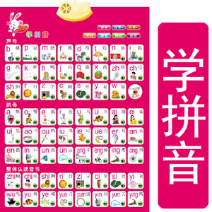 汉语拼音字母表有声包邮全套