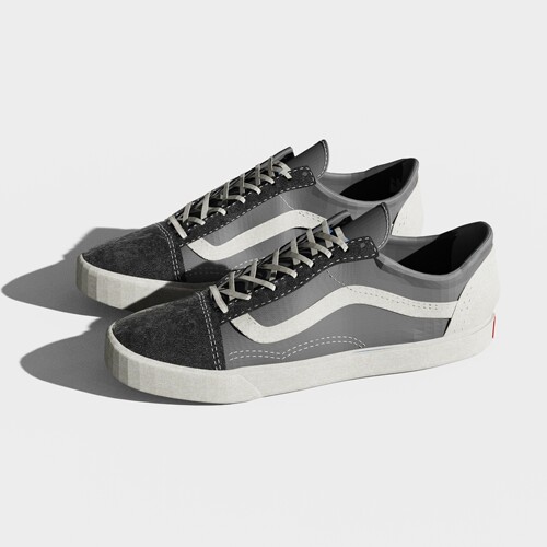 VANS 3D模型设计素材 运动鞋素材场景模型 犀牛rhino 贴图渲染