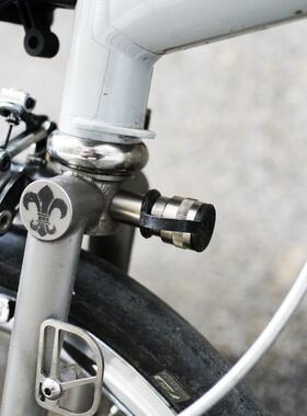 UnionJack 小布折叠自行车改装钛前刹MKS脚踏收纳座Pedal Holder