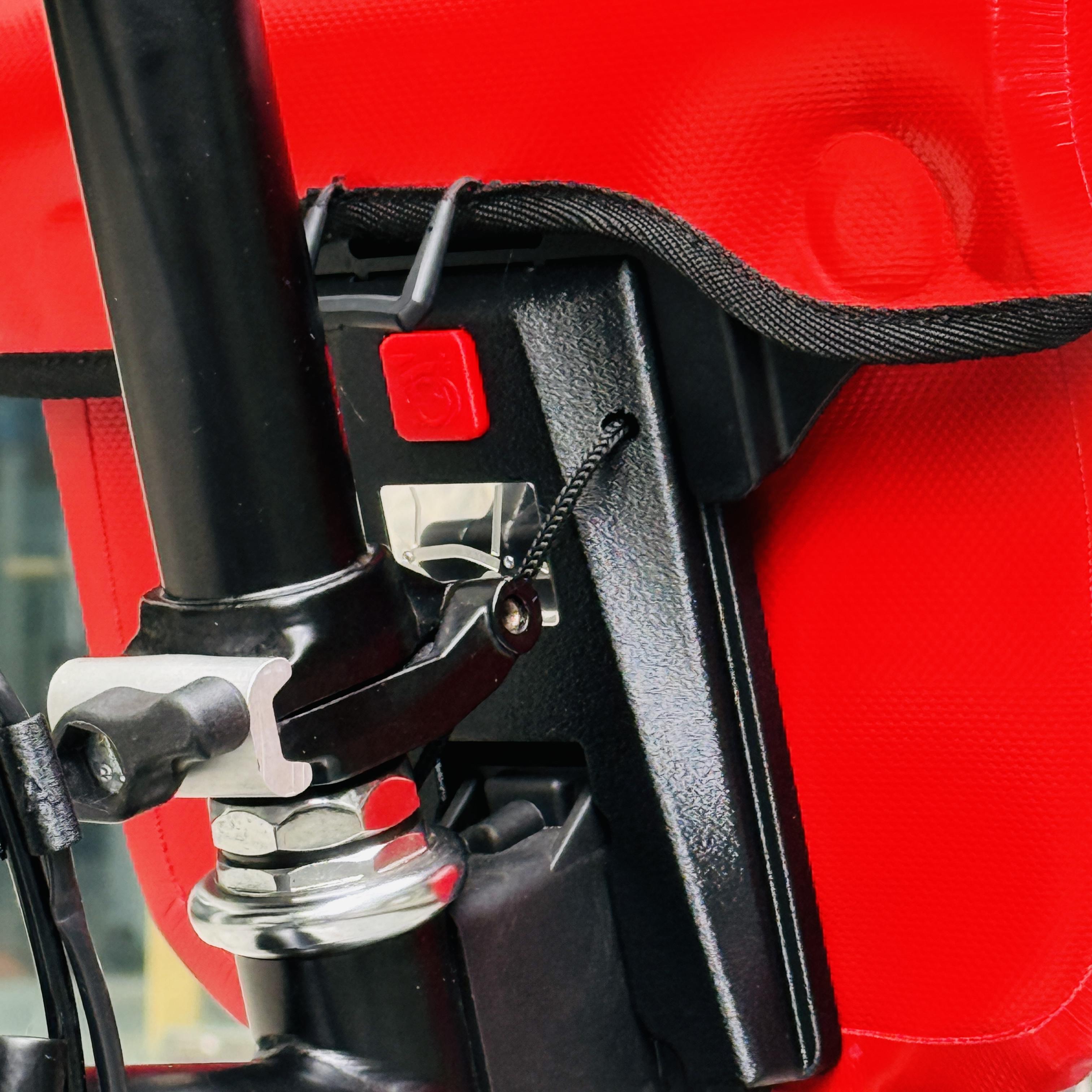 德国O包小布车头包猪鼻适配器 ORTLIEB快拆免工具可私人定制颜色