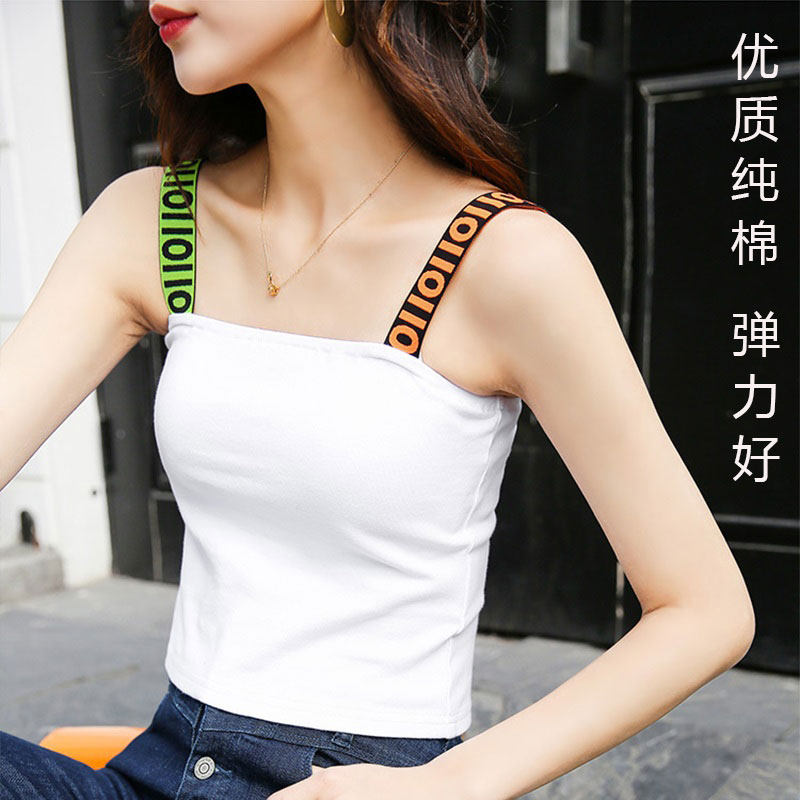 吊带背心女外穿夏装2019新款女港味复古chic内搭短款打底性感上衣在类目 女装/女士精品, 背心吊带中 - 来自Buy2taobao.com提供专业的淘宝代购服务