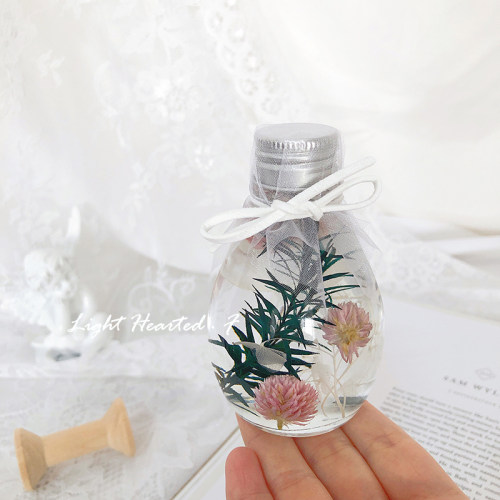 永生花浮游花瓶植物标本装饰干花礼盒摆件生日情人教师节日礼物