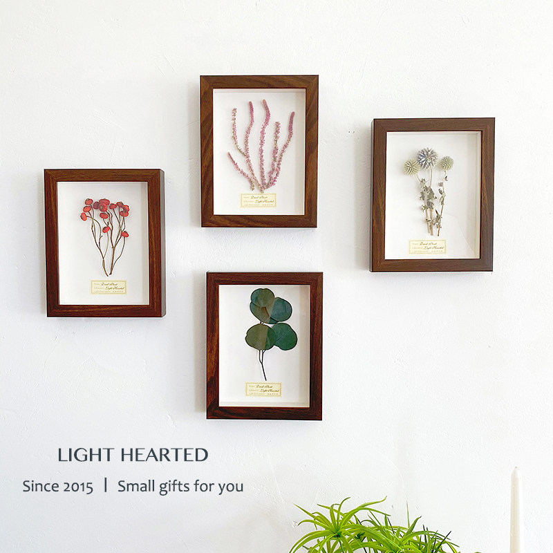 装饰画背景墙手作节日礼物干花