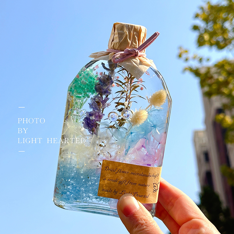 浮游花永生花生日礼物植物标本