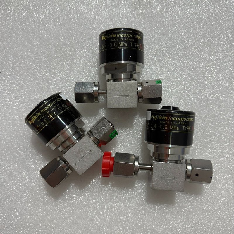 议价富士金Fujikin隔膜阀,型号O.P.0.4-0.6 MP维修