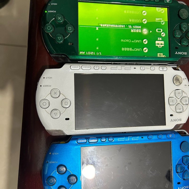 议价psp3000,三台、功能正常维修