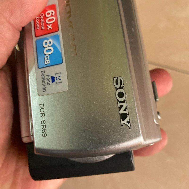 议价dcr-SR68E 自带80G硬盘 橙色好 配件 原装电维修