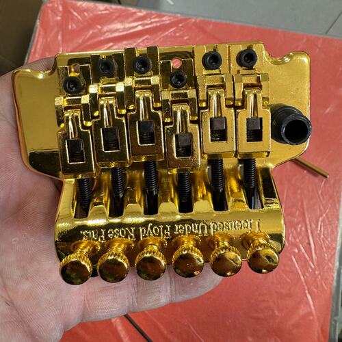 议价Ibanez Floyd Rose金色双摇琴桥，全新未用，原维修