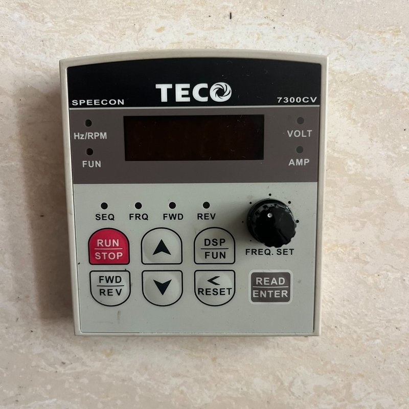 议价变频器面板 东元7300CV维修