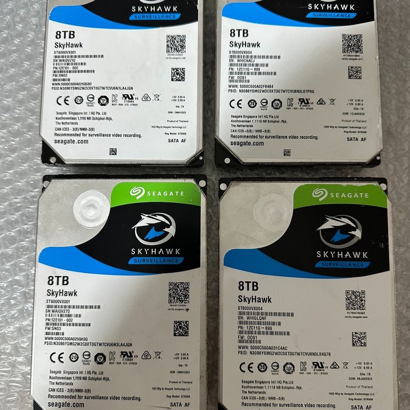 议价希捷SkyHawk 8TB监控硬盘 ST8000VX004/