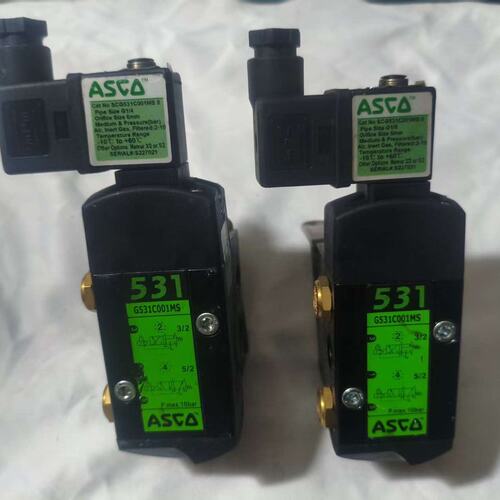 议价ASCO电磁阀，型号G531C001MS，原装正品。黑色外壳维修