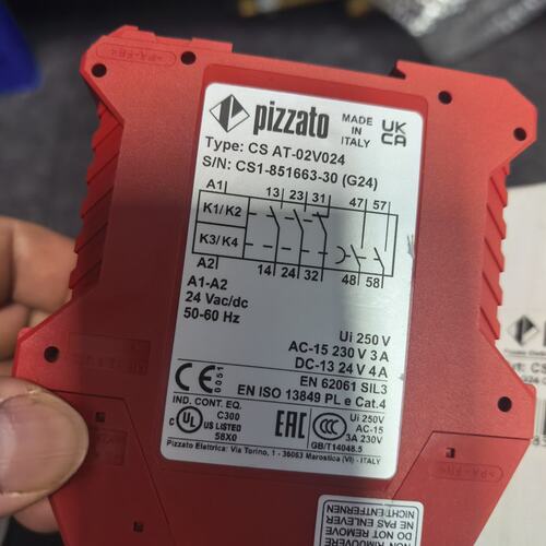 议价，全新Pizzato安全继电器 CS AT-02V024，意大，维修