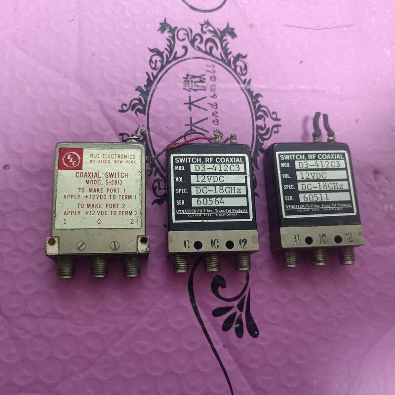 议价拆机 射频同轴开关12V 18G 150一个 成色如图维修