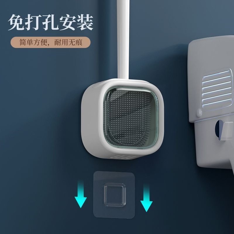 壁挂马桶刷套装 全新仅拆封！带原包装盒，家里多买了闲置转出图片