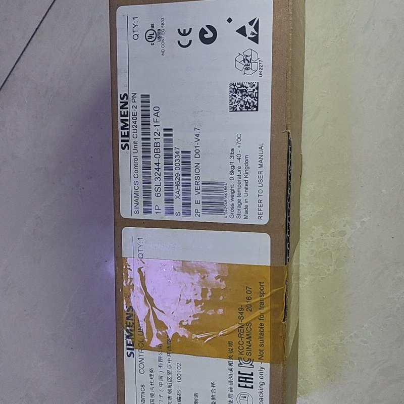 西门子g120控制单元,cu240e-2pn,全新没有用过,