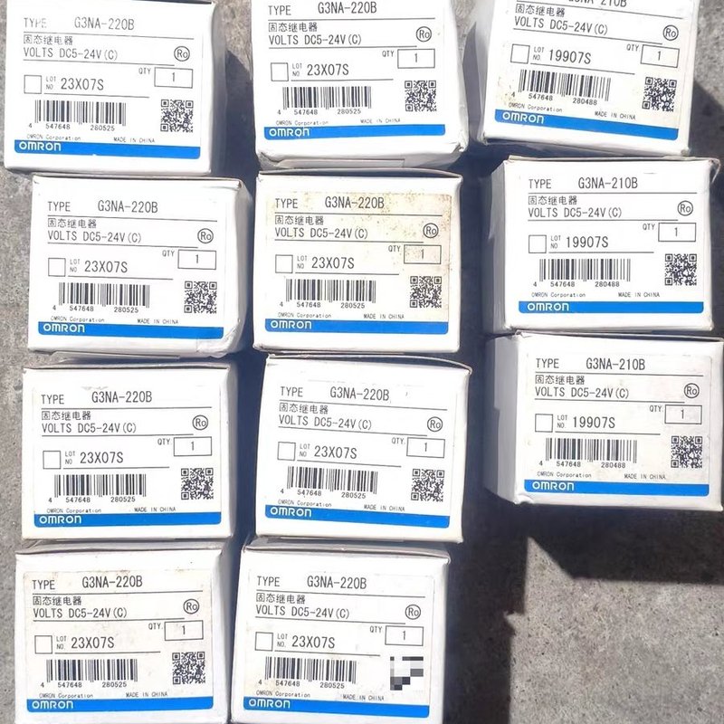 全新欧姆龙固态继电器G3NA-210B和G3NA-220B,