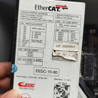 议价凯福EtherCAT智能步进驱动器 EEDC-10-80维修