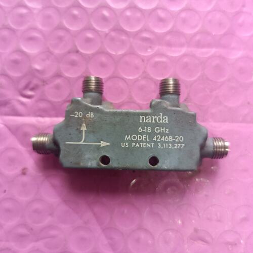 议价narda 6—18GHz 20dB耦合器 成色如图 个／5维修