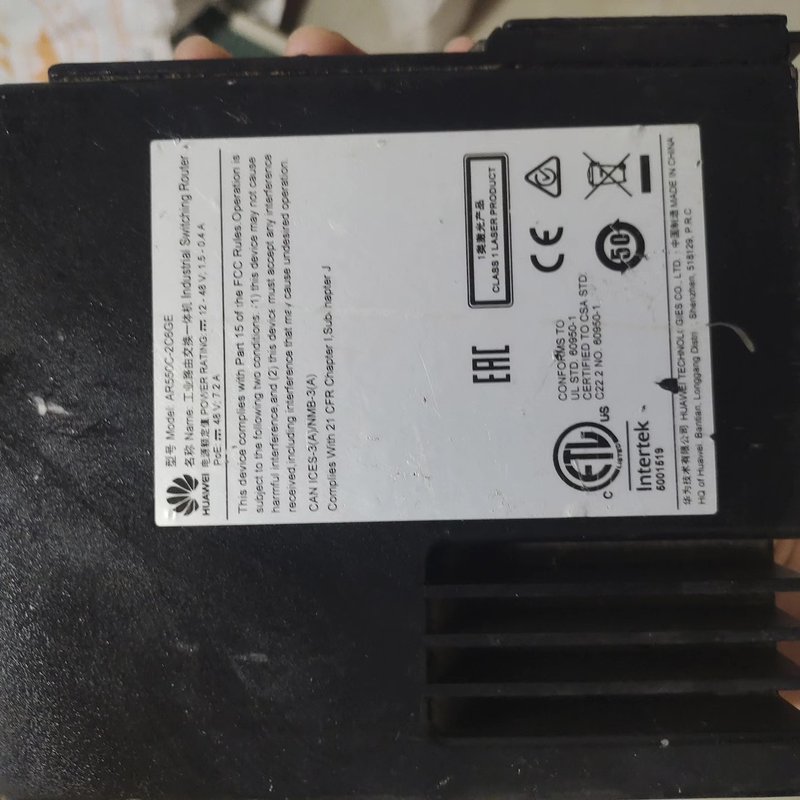 议价华为AR550C-2C6GE工业路由交换一体机,AR550系维修