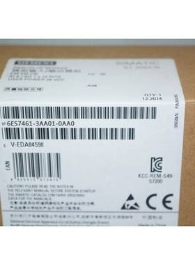 6ES7461-3AA01-0AA0西门子S7400机架6ES7 461-3AA01-0AA0现货原装