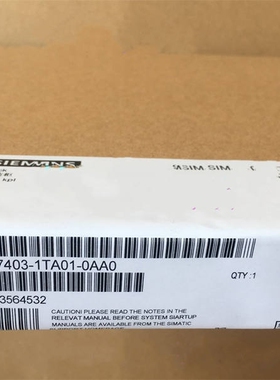 6ES7403-1TA01-0AA0西门子S7400机架6ES7 403-1TA01-0AA0现货原装