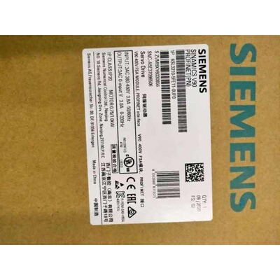 西门子6SL32105FE110UF0伺服驱动