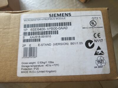 西门子6SE6400-1PB00-0AA0变频器