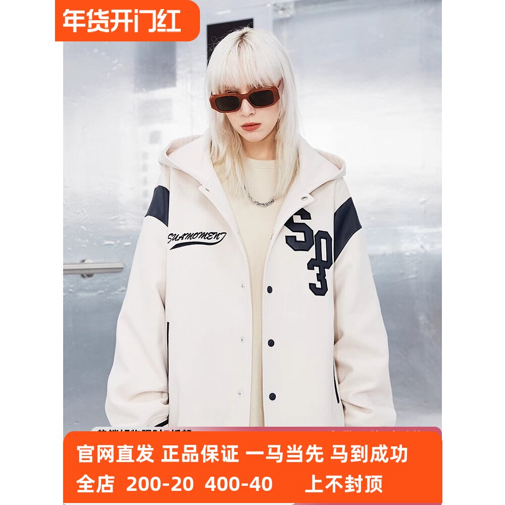 潮棒球服SuaMoment春秋