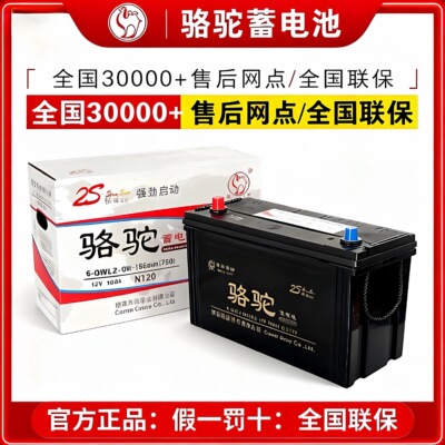 【官方推荐】骆驼蓄电池2S强劲版
