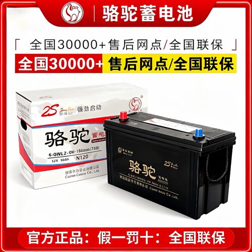 【官方推荐】骆驼蓄电池2S强劲版