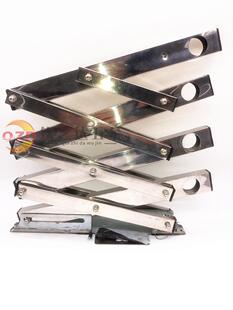 不锈钢阳台户外伸缩晾衣杆推拉折叠晾衣架室外安装窗外晒衣架包邮