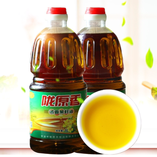 地方特色陇原香食用油菜籽油1.8L