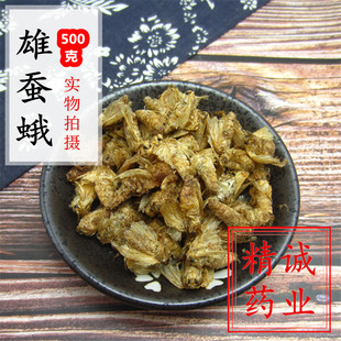 雄蚕蛾中药材 正品晚蛾子  雄蚕蛾 泡酒原蚕蛾 500克g包邮