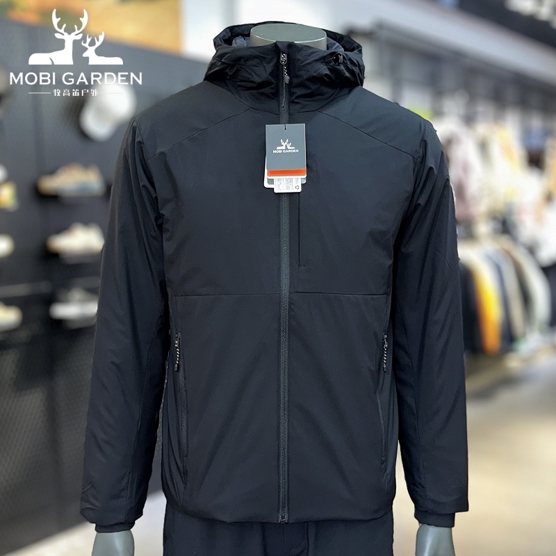 牧高笛2025新款男士连帽棉服