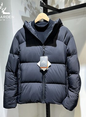 牧高笛2025新款男士连帽羽绒服