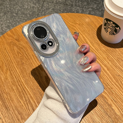 羽纱渐变水钻手链适用于华为nova13pro手机壳nova12ultra高级感网红爆款nova11镜头全包防摔10/8/7pro新款女