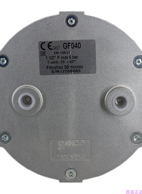 燃烧器配件 GF040 燃气过滤器 口径1-1/2