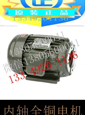 内轴全铜电机0.75KW千瓦VP201512液压内轴电机0.75/VP15油泵VP12