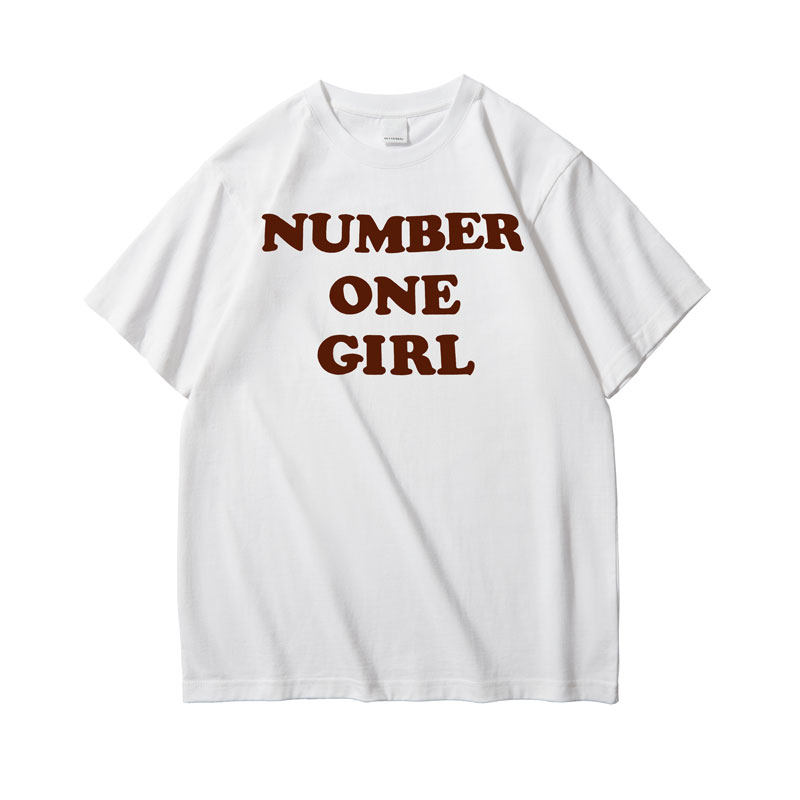 ROSE朴彩英单曲Number One Girl周边同款短袖t恤上衣服印花打底衫