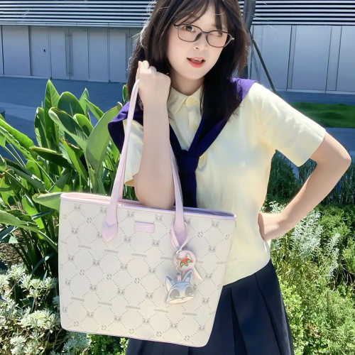 迪士尼包包女生托特包大容量通勤新女款闺蜜生日礼物送女友百搭包