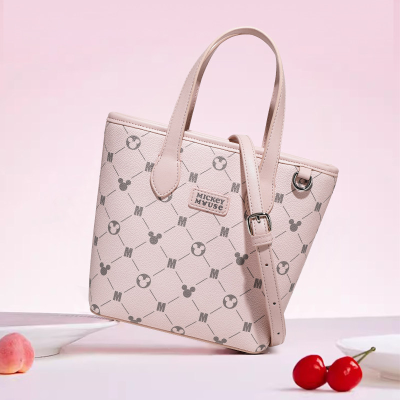 Disney迪士尼米奇印花托特包女2026新款小众手提单肩斜挎包送礼